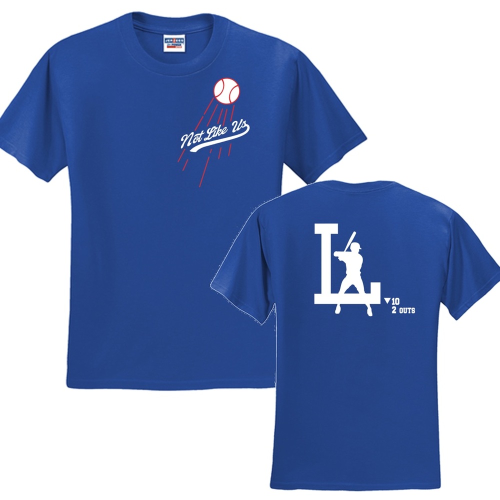 Dodgers ‘not like us’ unisex tshirt